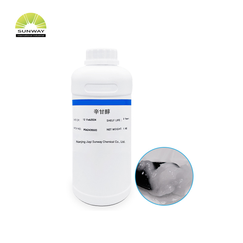 اعلی کوالٹی کاسمیٹک گریڈ پرزرویٹوز CAS 1117-86-8 سفید پیسٹ کیپرائل گلائکول