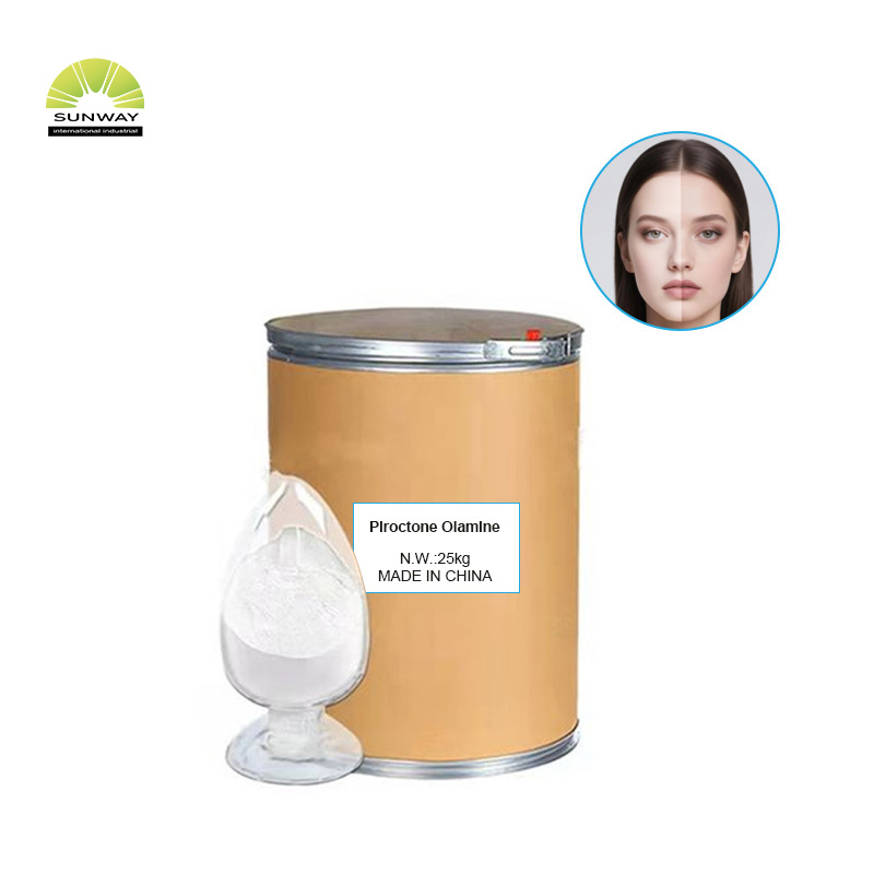 CAS 68890-66-4 99% پیوریٹی پاؤڈر اکتوبر خشکی کو دور کرنے اور بالوں کی دیکھ بھال کا مواد پیروکٹون اولامین