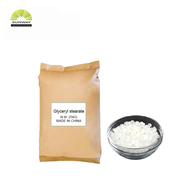 مینوفیکچرر سپلائی ایملسیفائر کریم رنگین مومی ٹھوس 100% 20 کلوگرام/ڈرم پیگ-100 سٹیریٹ