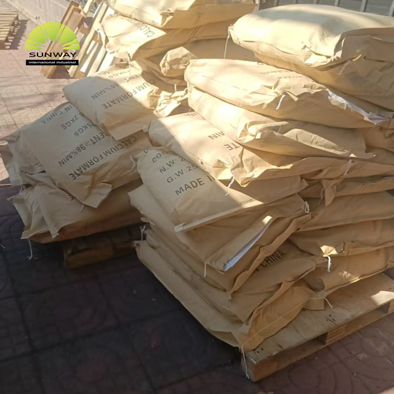 انڈسٹریل گریڈ کیلشیم فارمیٹ وائٹ کیلشیم فارمیٹ کرسٹل لائن پاؤڈر نینو کیلشیم فارمیٹ بہترین قیمت کے ساتھ