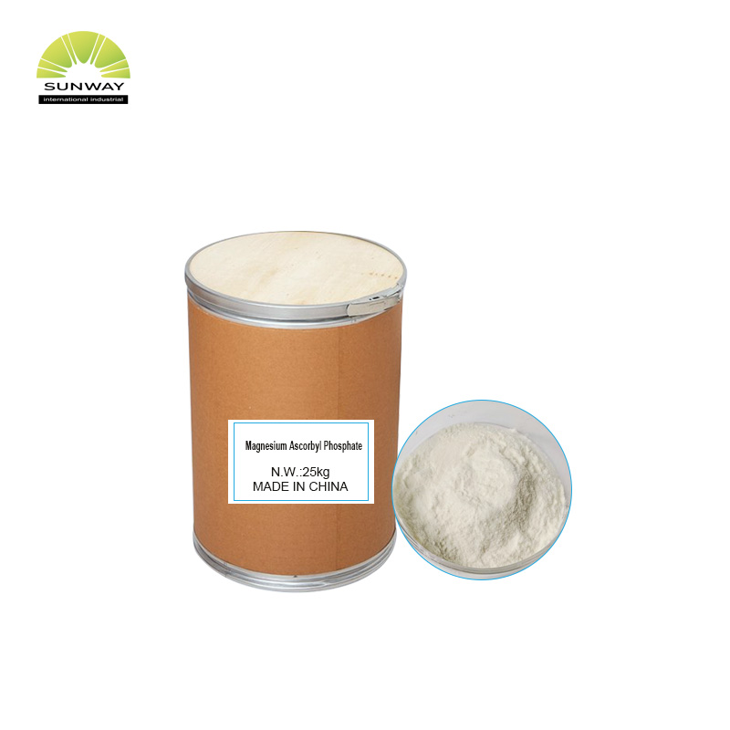 کاسمیٹک اجزاء 99% پیوریٹی CAS 114040-31-2 Map Magnesium Ascorbyl Phosphate for Skin Whitening Essence Lotion Cream