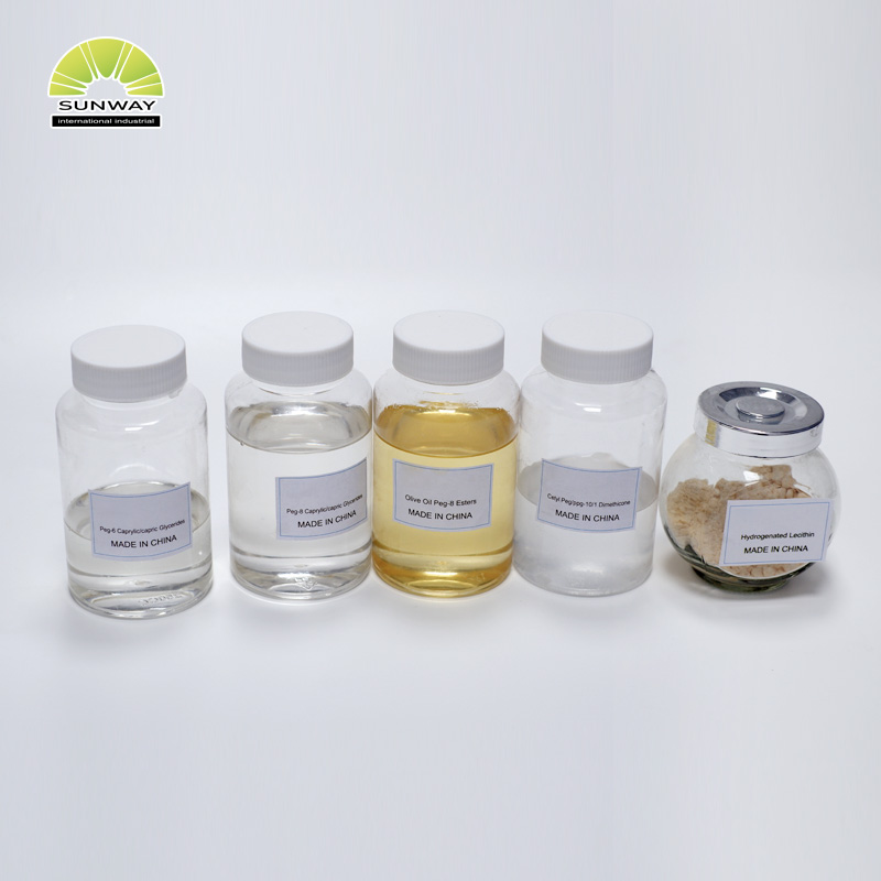 جلد کی دیکھ بھال کے لیے کاسمیٹک گریڈ ہائیڈرو فیلک آئل زیتون کا تیل پیگ 8 ایسٹرز