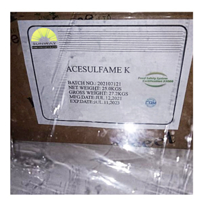 بلک فوڈ ایڈیٹیو سویٹینرز Acesulfame K/AK چینی/Acesulfame پوٹاشیم کی فیکٹری قیمت