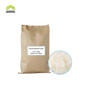 میک اپ کے لیے پریمیم کاسمیٹک گریڈ ایملسیفائر 100% گلیسریل سٹیریٹ سائٹریٹ CAS 55840-13-6